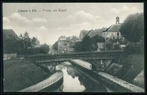 3x AK 1. WK - Saverne Zabern Elsass Zorn Marne Bas Rhin - 1916 Feldpost gelaufen