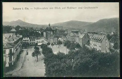 3x AK 1. WK - Saverne Zabern Elsass Zorn Marne Bas Rhin - 1916 Feldpost gelaufen