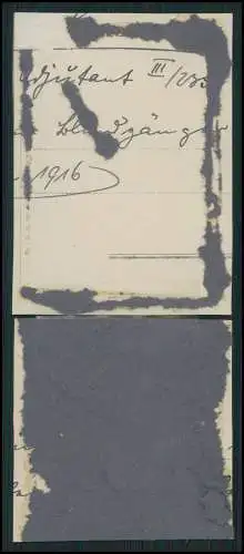 5x Foto - Soldaten MG Abteilung Einsatz - 1916