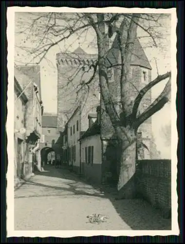 9x Foto - Zons Dormagen Niederrhein - Rheinstraße und andre Anichten - 1940