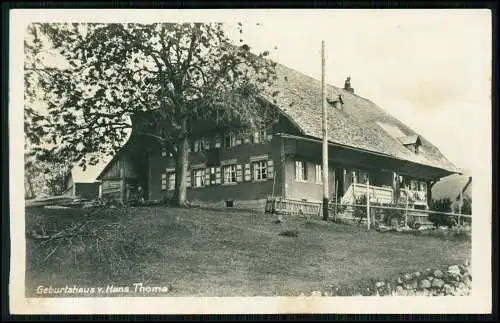 7x Foto AK - Der Schwarzwald - Dörfer Häuser Landschaft und andere