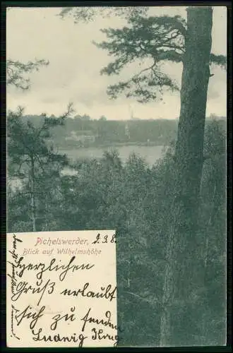 AK - Pichelswerder Wilhelmstadt Spandau - Blick auf die Wilhelmshöhe - 1906 gel.