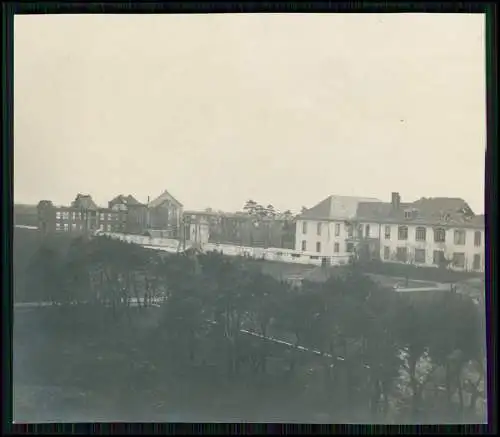 Foto 1. WK - Kaserne oder ähnlich - Kriegsschäden Kriegszerstörung 1916 ....