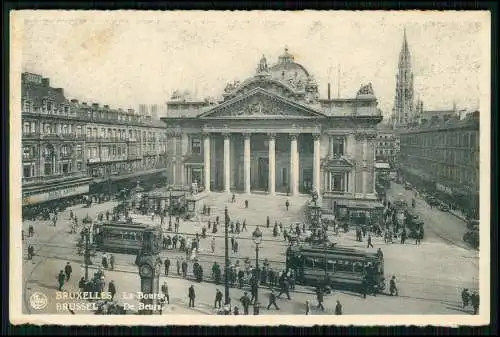 11x AK Old Postcard - Bruxelles Brussels Brüssel - Various Views Ansichten