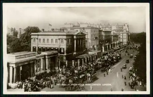 5x alte Foto AK - London City England - diverse Ansichten - um 1930