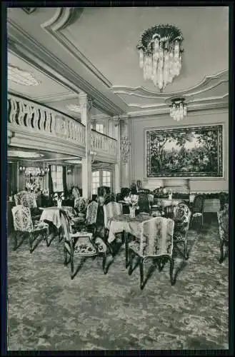6x AK Foto - Dampfer New York Hamburg Amerika Linie - Kammer Kajüte Halle 1 u. 2