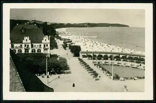 Foto AK - Sopot Gdańsk Zoppot Danzig - Kurgarten mit Nordstrand - 1933 gelaufen