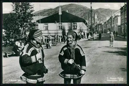 5x Foto AK - Oslo Norwegen - Lappländer und andere Ansichten - vor 1945