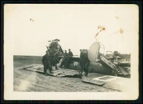 Foto - Flugzeug Aircraft - Frankreich Bruch 1940-41