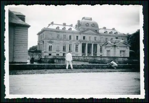 7x Foto - Le Val-Saint-Germain - Quartier deutsche Soldaten - Château du Marais