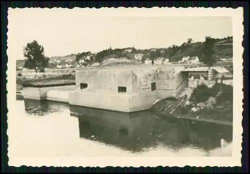 Foto - Frankreich französischer Bunker Shelter - am Rhein - 1940