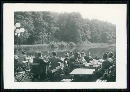 18x Foto - Harz Reise Niedersachsen Sachsen-Anhalt Thüringen - Biergarten am See