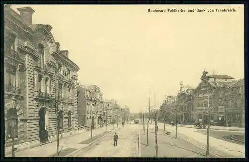 AK 1. WK - Cambrai Faidherbe und Bank von Frankreich - Feldpostkarte