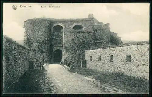 AK 1. WK - Bouillon Wallonien Luxemburg - Entree du château