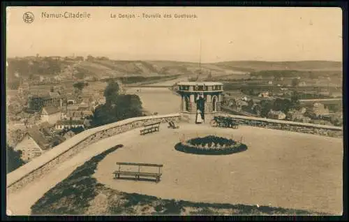 AK 1. WK - Namur-Citadelle - Le Donjon Tourelle des Guetteurs - 1915 Feldpost