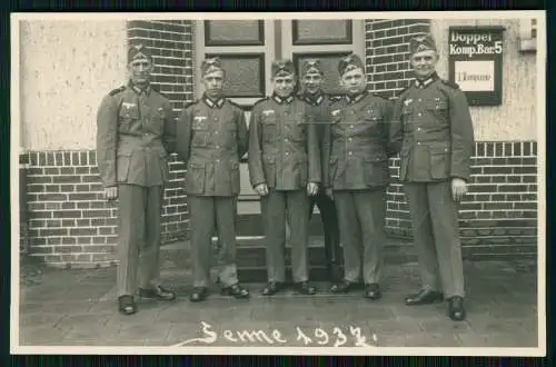4x Foto u. AK - Soldaten Wehrmacht - Senne Bielefeld Paderborn 1937