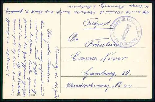 AK 1. WK - Propaganda - Mit Herz und Hand fürs Vaterland - 1916 Feldpost