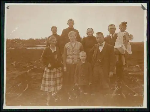 6x Foto Bergkirchen Kirchdorf der Stadt Bad Oeynhausen Westfalen Ansichten 1925