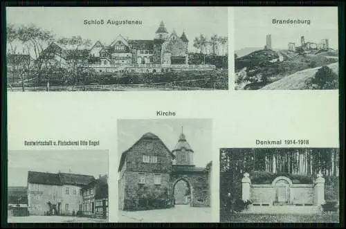 Herleshausen an der Werra - Gasthof Otto Engel - Denkmal 1914-18 - u,a.- um 1925