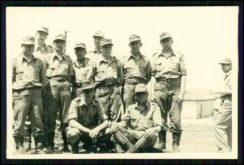 6x Foto - Soldaten Wehrmacht in Sommeruniform - Bulgarien Griechenland