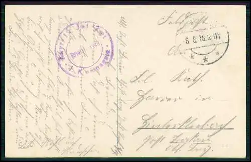 5x AK Serie - Liebchen Ade Scheiden tut - Soldat tröstet  Mädchen -1918 Feldpost