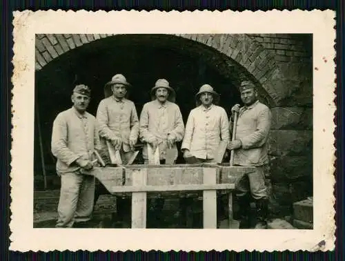 5x Foto Soldaten Wehrmacht Bautrupp Bahnschienen verlegen Winter Bahnhof 1941