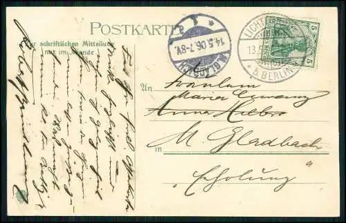 7x AK - Berlin 1906-15 gelaufen - diverse Ansichten