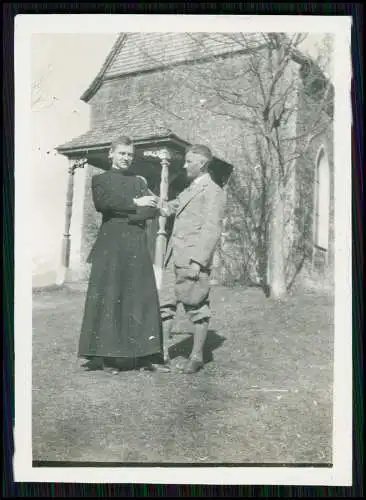 8x alte Foto - Priester Pfarrer Geistlicher - in Bad Kreuznach oder Eberbach