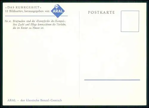 10x Postkarte Bildkarten - Das Ruhrgebiet -  herausgegeben von ARAL - Zeche u.a.