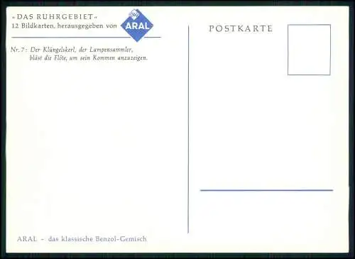 10x Postkarte Bildkarten - Das Ruhrgebiet -  herausgegeben von ARAL - Zeche u.a.