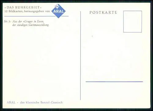 10x Postkarte Bildkarten - Das Ruhrgebiet -  herausgegeben von ARAL - Zeche u.a.