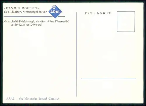 10x Postkarte Bildkarten - Das Ruhrgebiet -  herausgegeben von ARAL - Zeche u.a.