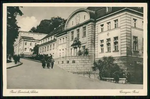 6x alte AK - Bad Landeck in Schlesien - Blick nach der Zeppelinhöhe - und andere