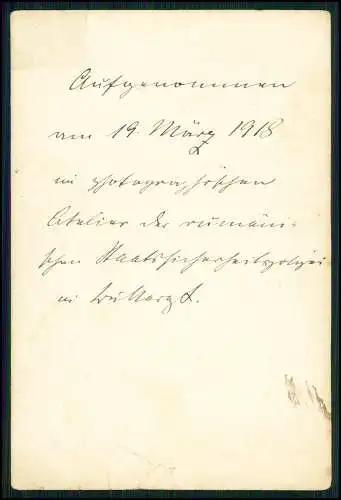 4x Foto AK 1. WK - Soldaten an der Front im Einsatz - Portrait u. andere 1914-18