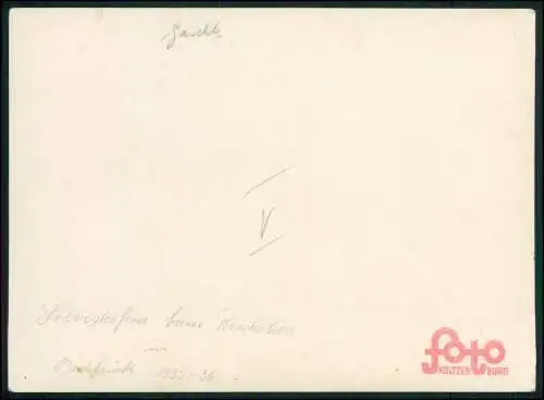 Foto 18x13cm Soldaten Kaserne Silvesterfeier Inf. Regiment 16 Osnabrück 1935-36