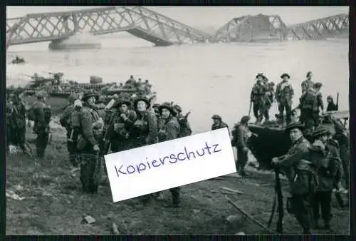 Pressefoto USA Archiv - Landung alliierte Ardennen Normandie 1944-45