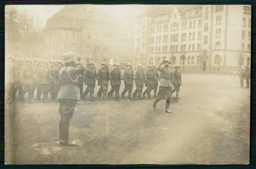 Foto AK Kaserne Kassel Hessen - General Cordt von Brandis u. andere 15. Inf. Rgt