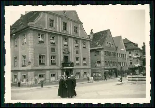 4x Foto - Eichstätt in Oberbayern -  Rathaus Marktplatz Steinbruch Priester u.a.