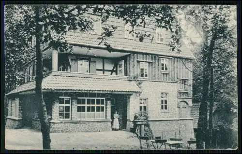 AK - Dransfeld Niedersachsen Berggasthaus Hohenhagen Bes. W. Bühre 1916 gelaufen