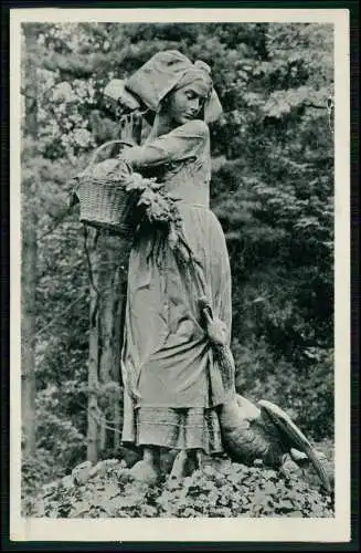 AK- Strasbourg Straßburg Elsass Bas Rhin - Orangerie Gänseliesel - 1941 gelaufen