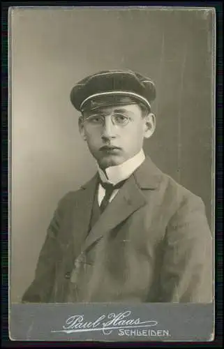 3x Foto AK und CDV  - Ottweiler im Saarland - Studenten Studentika 1911 gelaufen