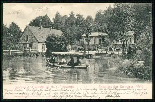 AK - Restaurant Silbermühle bei Horn Externsteine Detmold - 1906 gelaufen