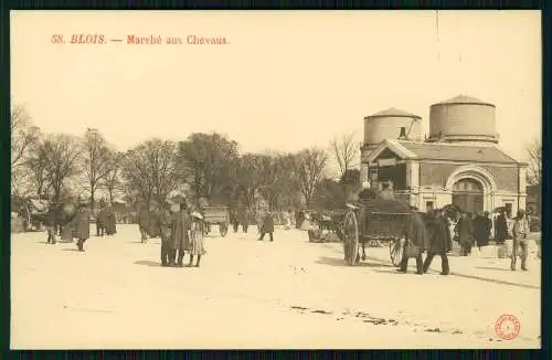 7x AK 1. WK - Blois Loir-et-Cher Region Centre-Val de Loire - diverse Ansichten