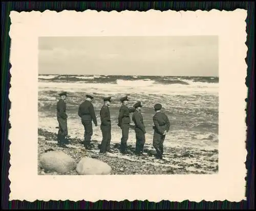 Foto 11x Soldaten Luftwaffe Küste Normandie Frankreich 1940-43