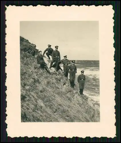 Foto 11x Soldaten Luftwaffe Küste Normandie Frankreich 1940-43