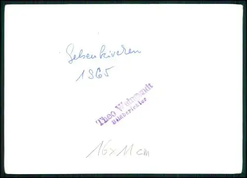 2x Foto u. Autogramkarte Karl-Heinz Spikofski - 1965 in Gelsenkirchen Schalke 04