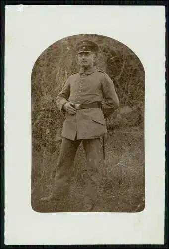 5x Foto AK 1. WK - Soldaten an der Front im Einsatz - Portrait u. andere 1914-18