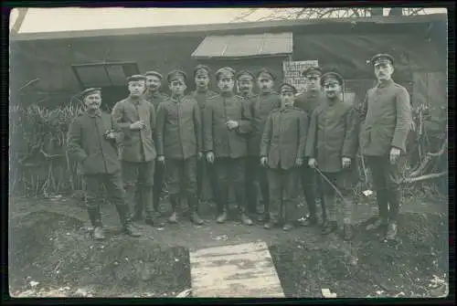 5x Foto AK 1. WK - Soldaten an der Front im Einsatz - Portrait u. andere 1914-18