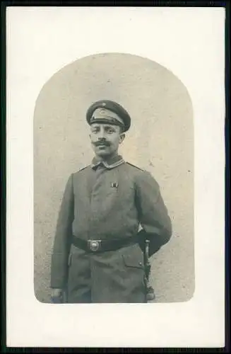 5x Foto AK 1. WK - Soldaten an der Front im Einsatz - Portrait u. andere 1914-18