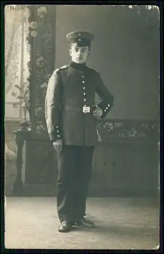 5x Foto AK 1. WK - Soldaten an der Front im Einsatz - Portrait u. andere 1914-18